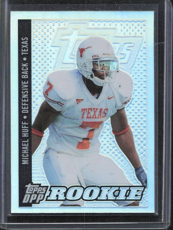 Michael Huff Topps Draft Picks & Prospects #124 Chrome