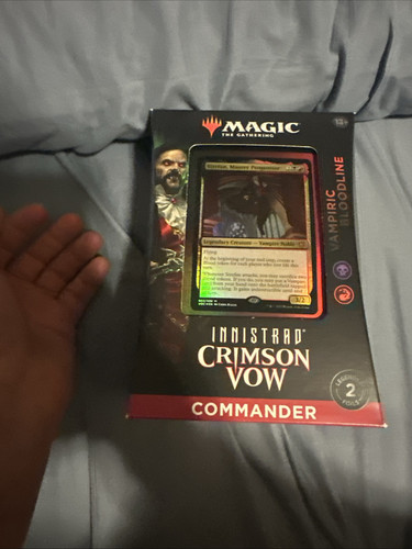 MTG Magic Vampiric Bloodline Commander Crimson Vow Deck Factory Sealed