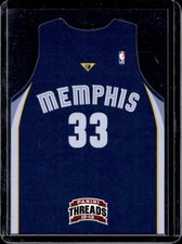 2012-13 Panini Threads Marc Gasol Team Die Cuts #17 Grizzlies