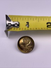 British Military Royal Air Force RAF Medium Size Brass Button No Benchmark British Military Royal Air Force RAF Medium Size Brass Button No Benchmark
