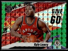 2019-20 Panini Mosaic Kyle Lowry Give and Go Mosaic Green HSC