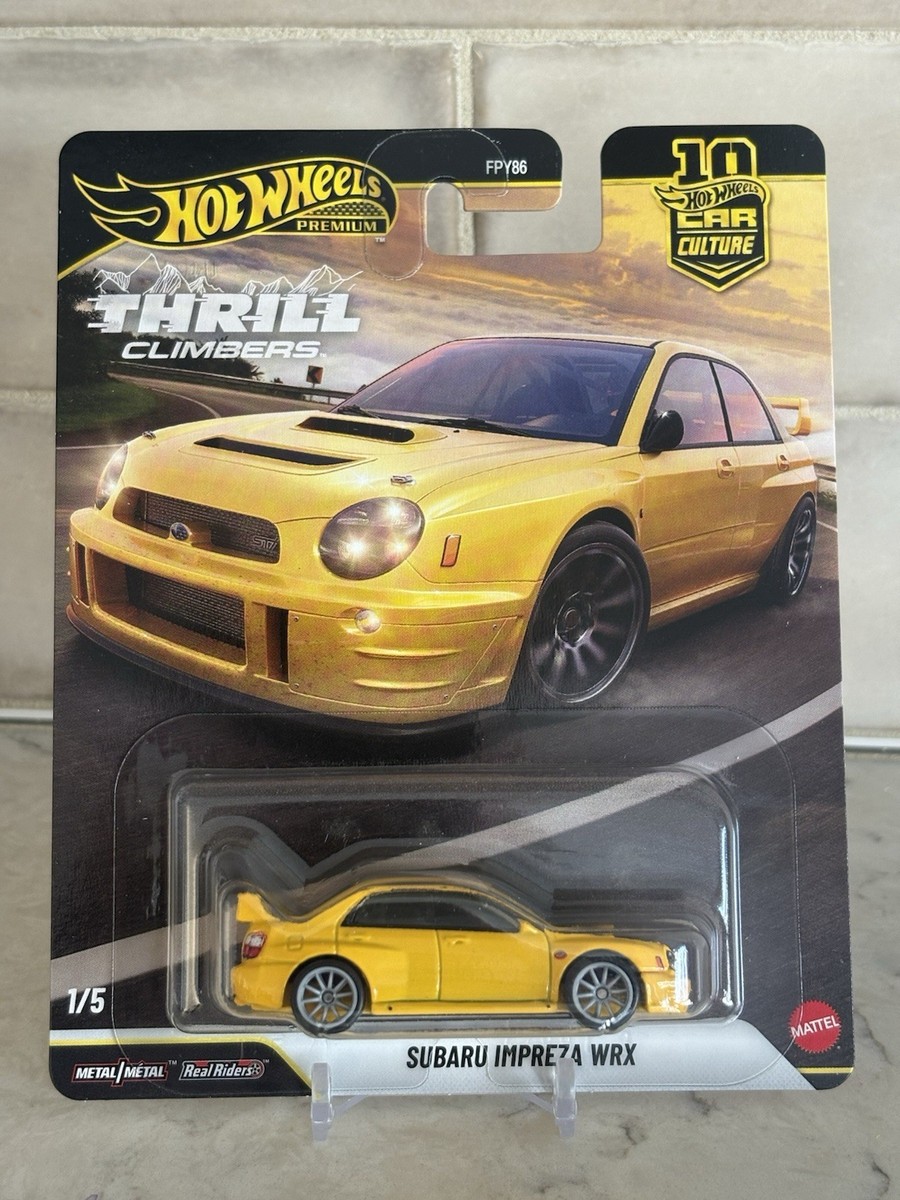2026 Hot Wheels Premium Thrill Climbers Subaru Impreza WRX 1/5 | eBay