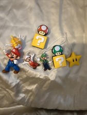 Mario Kinder Egg Joy Lot Prizes 7 Pieces