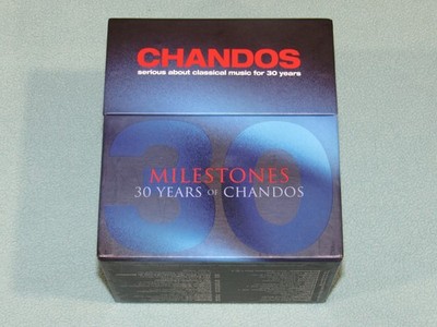 MILESTONES: 30 YEARS OF CHANDOS (CD, 2009, 29-Disc Box Set) **Missing Disc 17**