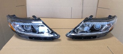 LED DRL Projector Headlights for 2014 2015 Kia Sorento EX SX Set Left Right Pair