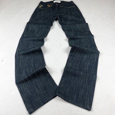 Simply Dark Wash Jeans Straight Leg Vintage Denim Casual Everyday Pants