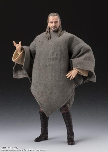 S.H.Figuarts Star Wars The Phantom Menace Qui Gon Jinn Actionfigur Bandai - Bild 6 von 8
