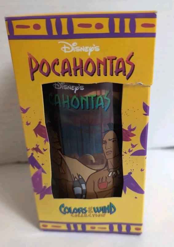 Disney’s Colors Of The Wind Collection Burger King Cup Powatan And Kocoum