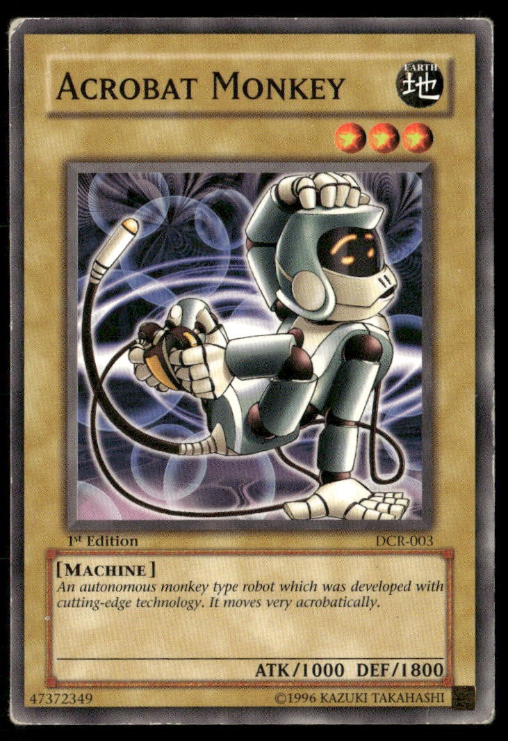 Acrobat Monkey DCR-003 Dark Crisis C DMG Yu-Gi-Oh!