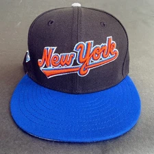 Exclusive Fitted New York Mets Script 60th Anniv. New Era 59Fifty 7 3/8 Sold Out