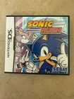 SEGA Sonic Rush (Nintendo DS, 2005) Sonic the Hedgehog CIB