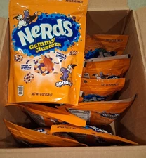 Lot of 10 Bags 8oz each Nerds Gummy Clusters Spooky Candy EXPIRES 05/2026