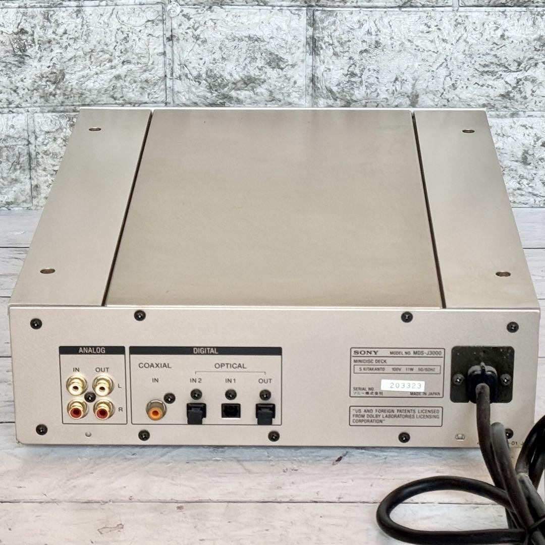 Sony TA-F5000 CDP-X5000 MDS-J3000 Audio Set Torus