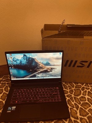 MSI Thin GF63 Gaming Laptop | RTX 4050 | i5 12th Gen | 16GB | 144Hz | OVP