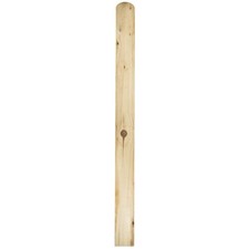 Treated Round Top Picket Fence Board | 20 x 95 x 1200mm | DIY & Garden