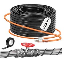3FT 200FT Heat Tape for Water Pipes, -40 F Deicing Cable,Pipe Heat Cables 30FT