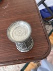 Vintage SKS ZINN 95% Pewter West German Shot Glass 3 Different Scenes Minstrels — photo 10