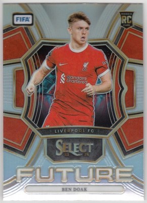 2023-24 Panini Select FIFA Future Silver Prizm BEN DOAK #19 Liverpool RC Rookie