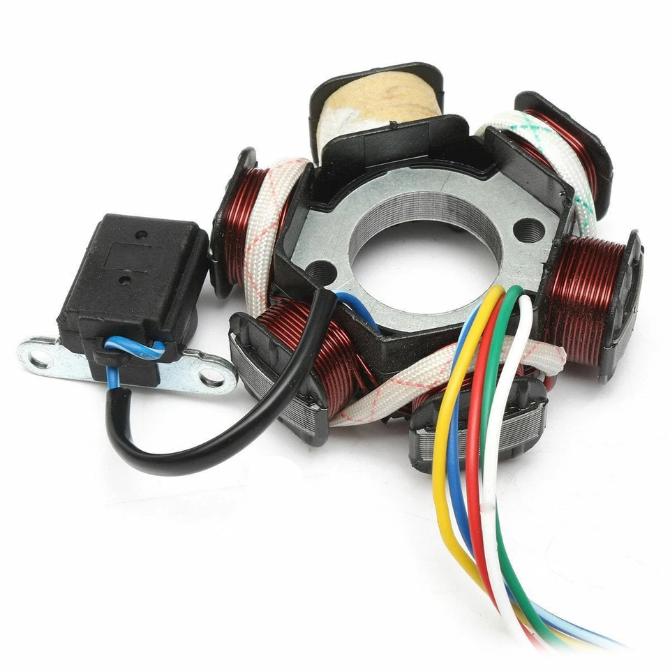 Juego de bobinas de encendido de carreras de alto rendimiento de tensión para scooters ATV GY6 40cc 50cc Foto 4 de 4