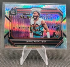 2023 Panini Prizm WWE Hyper Prizm #98 Cedric Alexander wrestling Card