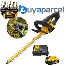 Image of Dewalt DCMHT562P1 XR Cordless 55cm Hedge Trimmer Cutter 19mm Cutting Width 1x5ah