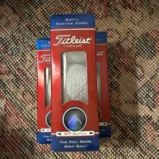 Titleist NEW DT So/Lo Golf Balls Soft Faster Core Three 3-Pack - 9 balls White
