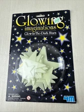 Glowing Imaginations Glow-In-The-Dark Stars, 4M Vintage 2004 New