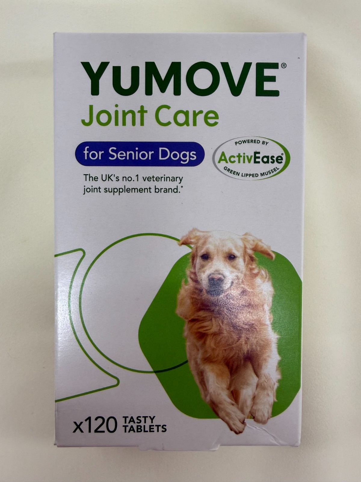 Yumove Senior Dog High Strength Joint Supplement Aged 9+ | 120 Tablets - Image 3