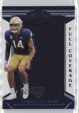 2022 Chronicles Draft Picks Plates & Full Coverage Kyle Hamilton Patch hg6