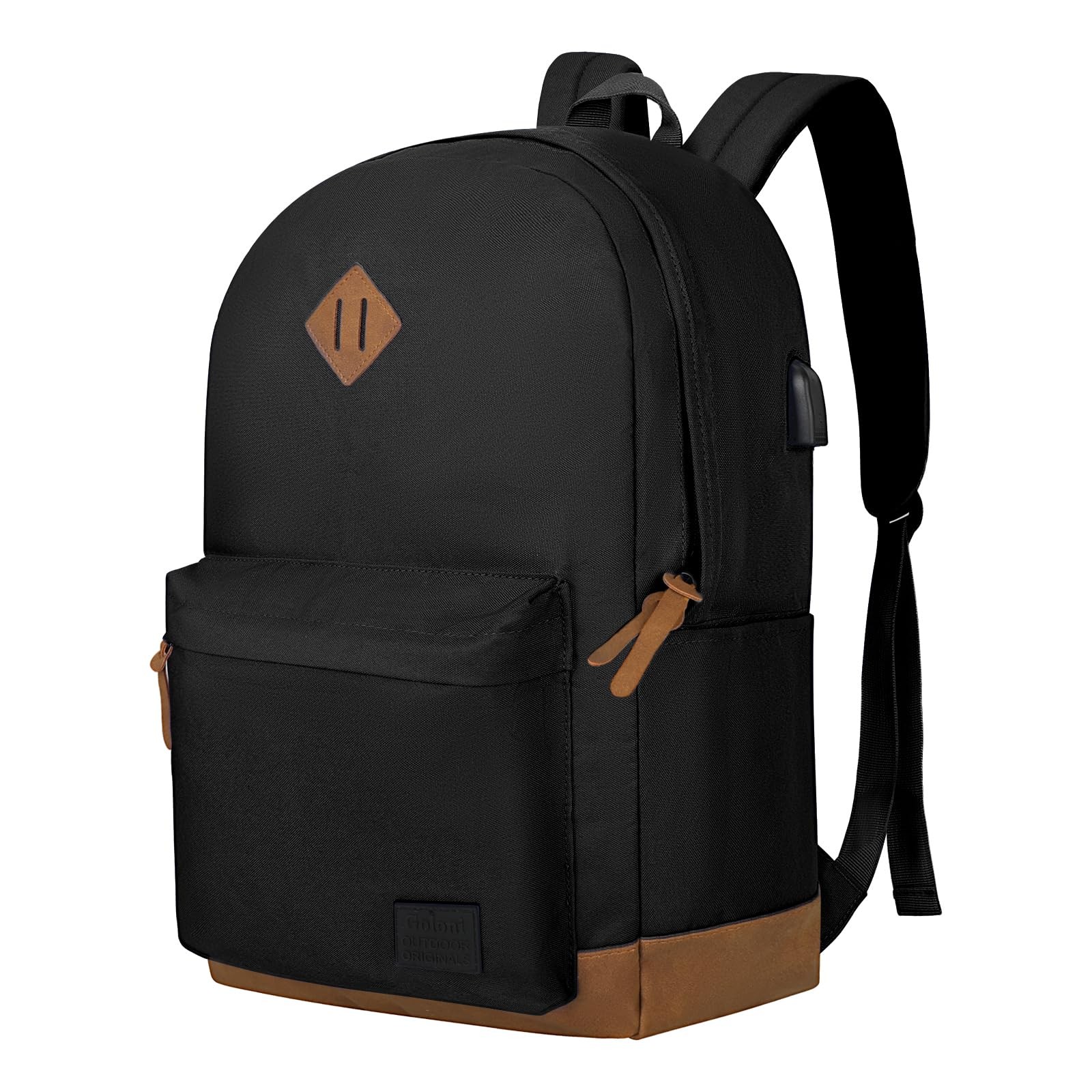USB Charging Anti-Theft Water Resistant Classic Travel Backpack