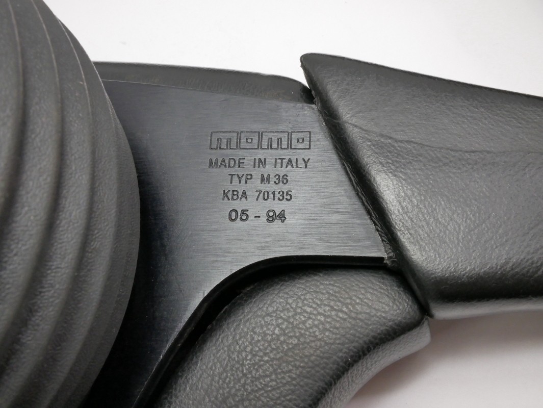 350mm Momo Steering Wheel Typ M36 KBA 70135 VW Jetta Golf GTI MK2