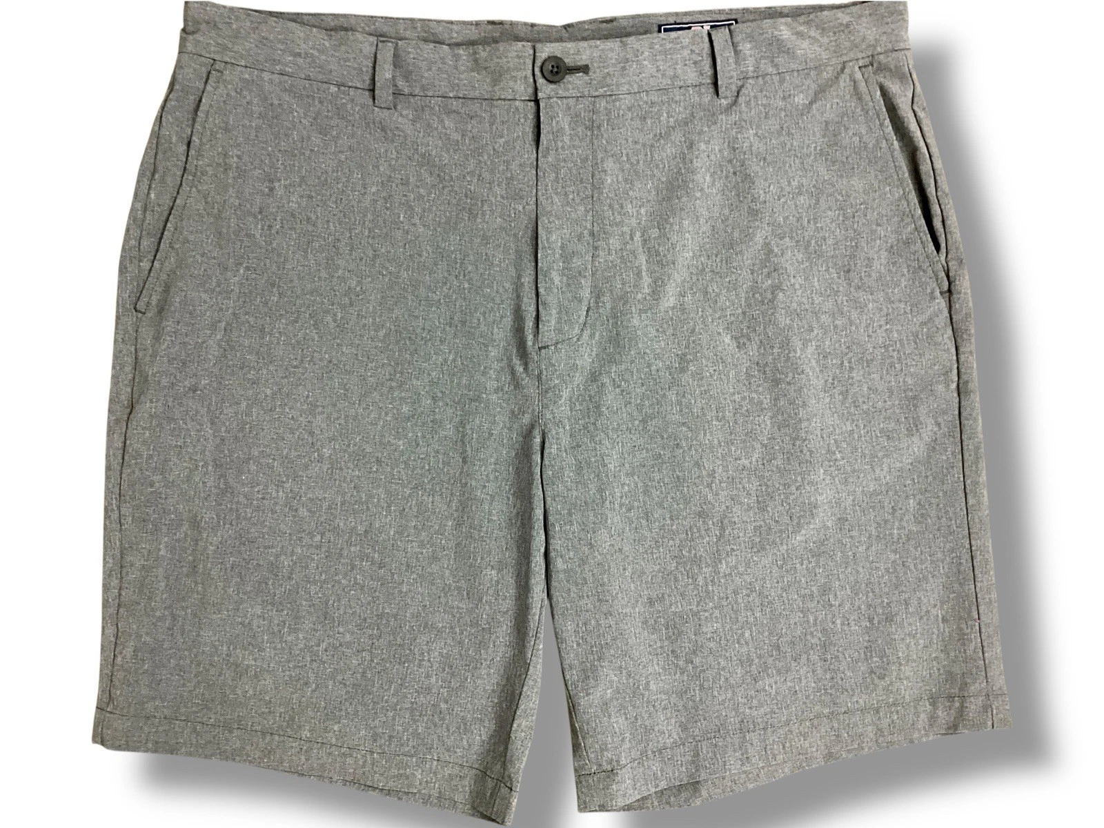 Vineyard Vines Breaker Shorts Sz 40 Gray Stretch Preppy Mens Active 9 Inch