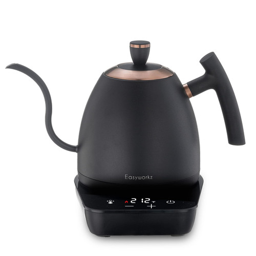 Electric Gooseneck Pour Over Coffee Kettle, Stainless Steel Hand Drip Tea Pot...