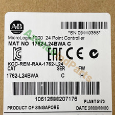 1PC New Allen Bradley 1762-L24BWA MicroLogix 1200 24Point Controller 1762L24BWA