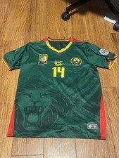 Cameroon Home Soccer Jersey Football 2025-2026 Green Men World Cup Medium #14