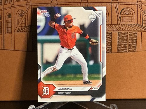 Javier Báez, Detroit Tigers - 2026 Topps Now…Road To Opening Day - Afbeelding 1 van 2