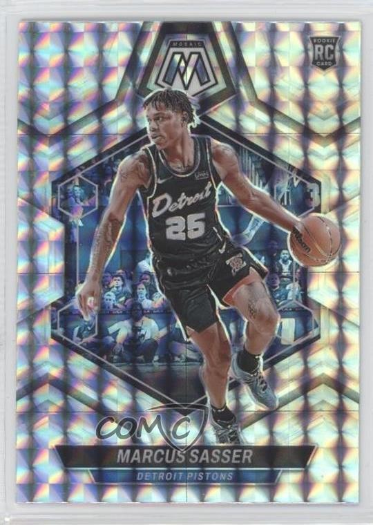 2023-24 Panini Mosaic Rookies Mosaic Prizm Marcus Sasser #229 15vt