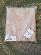Smartwool Powder Pass Scarf Camel-Winter White Marl 100% Marino Wool