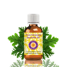 Deve Herbes Pure Citronella Essential Oil (Cymbopogon nardus)