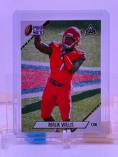 2021 Leaf Pro Set College Rookie Card #07 Malik Willis