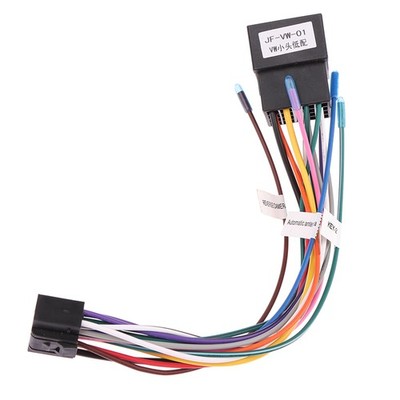 Car Stereo Radio 16 Pin ISO Cable Adapter Universal Connector Wiring Harness