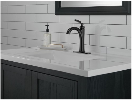 Delta 532-MPU-DST Woodhurst 1.2 GPM 1 Hole Bathroom Faucet - Chrome - Bild 12 von 12