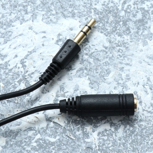 2 PZ Cavo Prolunga Audio Cavo Cuffie Controllo Volume Esterno 1M - Foto 5 di 12