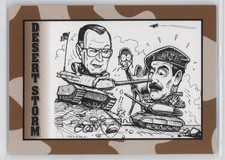 1991 Crown The Desert Storm Card Collection Series 1 George HW Bush #4 0f8