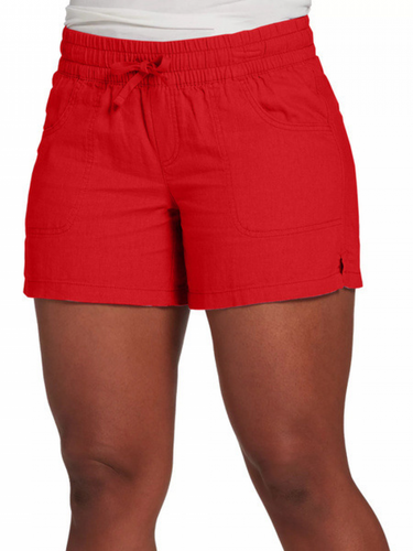 Women's Shorts Summer Elastic High Waist Large Pocket Casual Sports Shorts - Bild 4 von 18