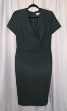Calvin Klein Essential Wear to Work Emerald Dark Green Corpcore Business sz 10