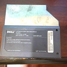 Dell Latitude CP 3.5in 1.44MB Floppy Drive Module Removable Gray MPN 66942