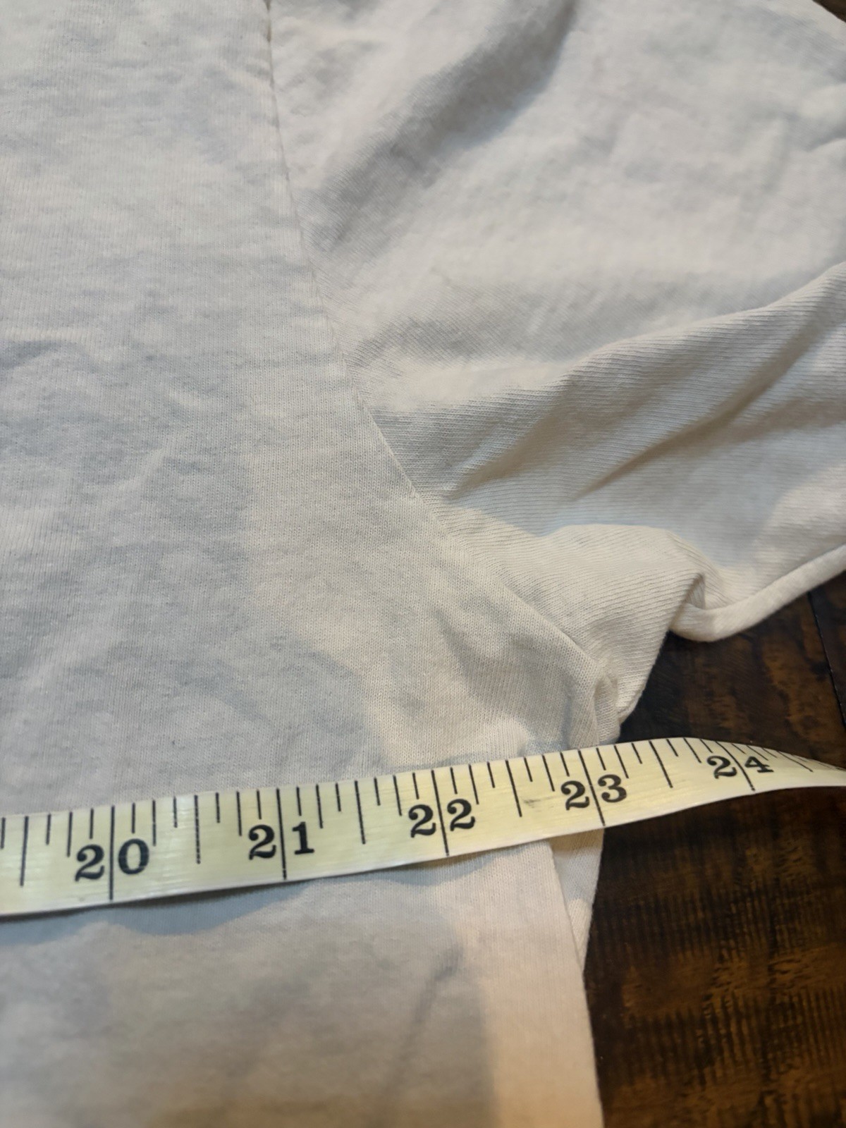 Vintage 2000s Stussy T Shirt Men’s Size Large Gray FLAWS thumbnail 7