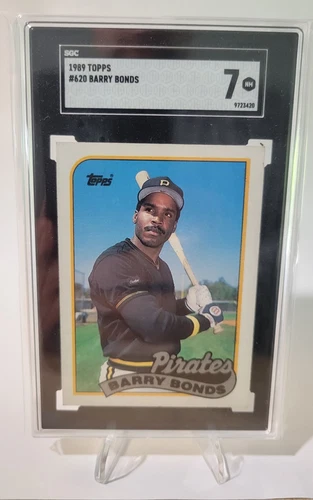 1989 Topps - Barry Bonds #620 - SGC 7