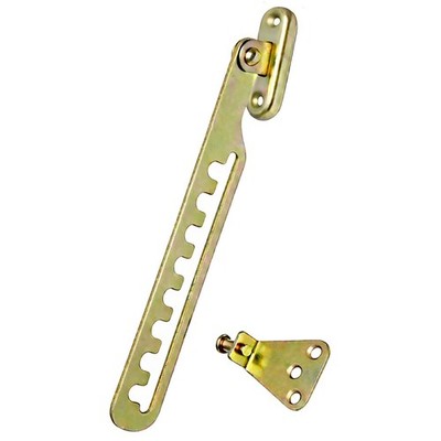 Fensterstellstange 172  Fensterkippsicherung Fensterschere Kippschere Gelb Verz.